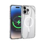 Hoco İphone 15 Pro Max Anti-Fall Darbe Önleyici Airbag Manyetik Magsafe Silikon Kılıf-(5775)