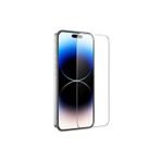 Hoco İphone 15 Pro Max Full Screen Hd Tempered Kırılmaz Cam Ekran Koruyucu-Şeffaf