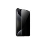 Hoco. iPhone 16 Pro ile Uyumlu 9D Dustproof Hayalet Cam Ekran Koruyucu - Siyah