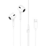 Hoco M111 Max Primero Lightning Kulakiçi Mikrofonlu Kablolu KULAKLIK-(5775) - MCT8729-3554 - Beyaz
