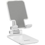 Hoco. PH29A Katlanabilir Masaüstü Holder - Beyaz - Siyah - Normal - Masaüstü Telefon tutucu