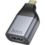 Hoco. Ua33 Tak Çalıştır Type-C To Hdmı 4K Dönüştürücü - Gri