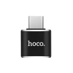 Hoco. UA5 Tak Çalıştır Type-C to USB Dönüştürücü - Siyah