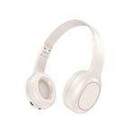Hoco W46 Charm Aux Destekli Bluetooth Kablosuz Kulaklık Beyaz