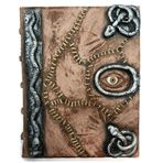 Hocus Pocus kitap of spells prop - spellbook cadılar bayramı dekorasyon lateks necronomicon kostüm not defteri (Sayfaları ile Tam Kitap)