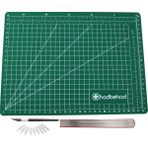 Hodbehod A3 Hobi Kesim Matı Seti Çift Taraflı Cutting Mat Set 45 x 30 cm Yeşil