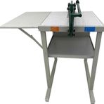 Hodbehod Kartela Kesme Makinesi Zikzag Kesme Sürfile Kesme Kumaş Kesim Makinesi 60 Cm Bıçak Boyu