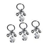 Hoement 4 Adet Boks Anahtarlık Anahtarlık Metal Anahtar Kolye Çanta Sırt Çantası Araba Anahtarları Için Mevcut