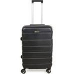 Hoffmanns Titan Orta Boy Abs Valiz - Siyah - 66X45X26 cm - Montajsız