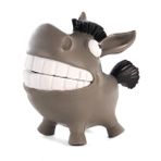 Hog Wild Scream-O Screaming Donkey Toy - Eşek'in Yanaklarını Sıkın ve Komik Bir Çığlık Sesi Yapar - Komik Çorap, Noel, Şaka, Yenilik, Çocuklar, Yetişkinler, İş Arkadaşları için Gag Hediyesi