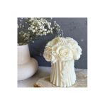 Hogart Design Gül Demeti Mum & Beton Silikon Kalıp
