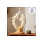 HogART Design Klasik Tüy ve Aşık Tasarımı Mum Beton & Taş Tozu Silikon Kalıp