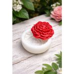 HogART Design Mini Şakayık Mum Sabun & Kokulutaş Silikon Kalıp