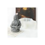 Hogart Design Mona Lisa Beton Mum & Kokulutaş Silikon Kalıp