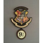 Hogwarts Express Dekoratif Sarkaçlı Duvar Saati