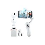 Hohem İsteady V3 Yapay Zeka Takip Sensörlü Beyaz Telefon Gimbal