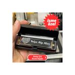 Hohner 10 Delikli Mızıka Professional Harmonica - Isme Özel