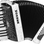 Hohner A16512 Bravo II 48 White Pearl Akordiyon
