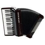 Hohner Amica III Siyah 72 Bas Akordeon