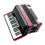 Hohner III 96 Bravo Kırmızı Akordiyon