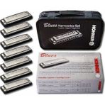 Hohner Özel Çantalı Blues Mızıka Seti 7 Adet