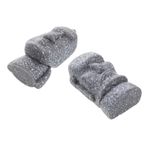 Hohopeti 2pcs Adası Head Moai Heykeli Anahtarlık Kolye Adası Figürin Dekoru Ofis Evi Için Eşsiz Adası Figürin Anahtarlık Arkadaşları Ve Aile İçin