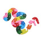 Hohopeti Ahşap Bulma Bloklar Yılan Beyin Teasers Jigsaw 3d Mantık Oyunu Renkli Desen Montessori Stem Eğitim Oyuncak Partisi Malzemeler Malzemeleri