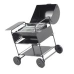 Hohopeti Minyatür Tencere Mini ızgara Modeli Oyuncak Ev Barbekü Rafı Mini Kavurma Fırını Oyuncak Ev ızgara Rafı Mini Barbekü Rafı Minik Bebek Evi Deko Açık Metal Mutfak Aletleri Odun Kömürü