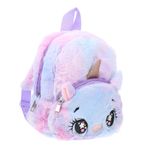 Hohopeti Sırt Çantası ?ük K? Okul ?ncesi Bookbag Tek Boynuzlu at Bookbag Rahat Omuz Çantası Tek Boynuzlu at Yüz S? ?antas? Kız Yürümeye Başlayan Çocuk Peluş Depolama Çantası Mor