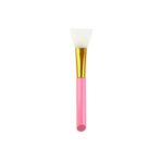 Hoito Profesyonel Silikon Maske Uygulama Fırçası ve Spatulası - Hijyenik Cilt Bakım Aksesuarı (Pembe)