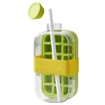 HOJIOESRD Creative Kettle Handy Cup Kahve Suyu Makinesi ve İçecekler. ABS Creative Kettle Handy Cup Buz Izgaralı Kettle, 800ml yeşil