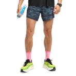 Hoka 1176971P-BBLR Glide 5in Brief-Lined Mavi Erkek Koşu Şort