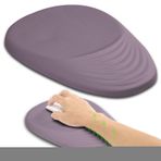Hokafenle Ergonomik Mouse Pad Bilek Desteği, Kademeli Takoz Tasarımlı Bilek Dinlenme Ağrı kesici Fare Altlığı Bellek Köpüğü ile Doldurulmuş, Kablosuz Fare için Karpal Tünel Fare Altlığı (12x8 inç,