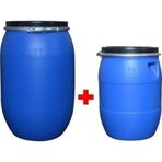 Hokka Plastik Varil Seti - 1 Adet 60 Lt + 1 Adet 30 Lt Bidon