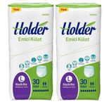 Holder Emici Külot Büyük Boy 2 Adet 30'lu Yetişkin Hasta Bezi