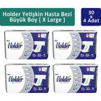 Holder Yetişkin Ekstra Büyük Boy 4x30 Adet Hasta Bezi