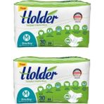 Holder Yetişkin Medium Orta Boy 2x30 Adet Hasta Bezi