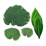 Holibanna 32 Adet Monstera Dekorasyon Eğrelti Otları Bitki Sahte Sahte Ağaç Sahte Yosun Okaliptüs Dalları Sahte Çim Asmaları Akvaryum Dekoru Yapay Orman Açık Sprey Sahte Eğrelti Otları