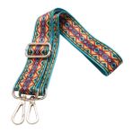 Holibanna Askı Için Crossbody Çanta Çiçekli Çanta Omuz Askısı Crossbody Çanta Askısı Crossbody Askı Gitar Çanta Askısı Ayarlanabilir Yedek Gitar Askısı Paket Bant Renk Kontrast Baskılı