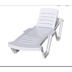 Holiday Capissi Şezlong 4'lü Paket - Beyaz