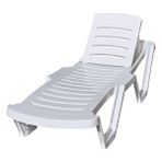 Holiday Hz-140 Capissi Şezlong 2 Adet Beyaz