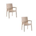 Holiday Markiz 2'li Rattan Koltuk Cappuchino | 2'li Set