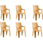 Holiday Sultan 6'lı Teak Bahçe Koltuğu