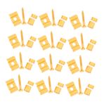 HOLIDYOYO 1 Akustik Gitar Temel Gitar Aksesuarları Ve String Steampener Müzik Enstrüman Parçaları Için Set Electric Guitar String Clip Ve Tutucu