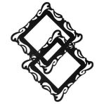 HOLIDYOYO 2 Adet Akrilik Anahtar Çıkartması Tırnak Çıkartmaları Çıkartma Dekorasyon Etiket Sekmeler Duvar Tablosu ışıklı Etiketler Dekoratif Çıkartmaları Değiştir Çıkartmalar Etiket Akrilik