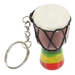 HOLIDYOYO Djembe Davul Anahtarlık Afrika Davul Anahtarlık Mini Ahşap Djembe Davul Anahtarlık Djembe Davul Mini Anahtarlık Davul Anahtarlık Kongo Davul
