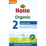 Holle Organik 2 Bebek Devam Sütü 600 gr +6 Ay (4 Adet)