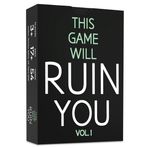 Hollew This Game Will Ruin You Vol 1 - Yetişkinler ve Bekarlığa Veda Partileri için Kart Oyunları - Üniversite Öğrencileri için Parti Oyunları ve Eğlenceli Yetişkin Oyunu Gece Fikirleri - Gruplar ve Çiftler