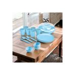 HOLLYHOME Piknik Seti 38 Parça 6 Kişilik Kaseli Çantalı Elegant Piknik Seti
