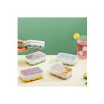 HOLLYHOME Tiny Yapışmaz Kapaklı Mini Buzluk 6 Bölmeli Ice Box 11,3x7,5x3,7cm